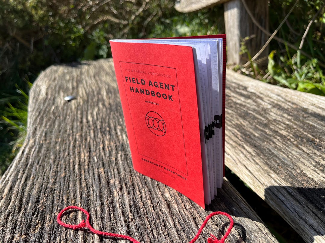 Field Agent Handbook: Notebook - Etsy