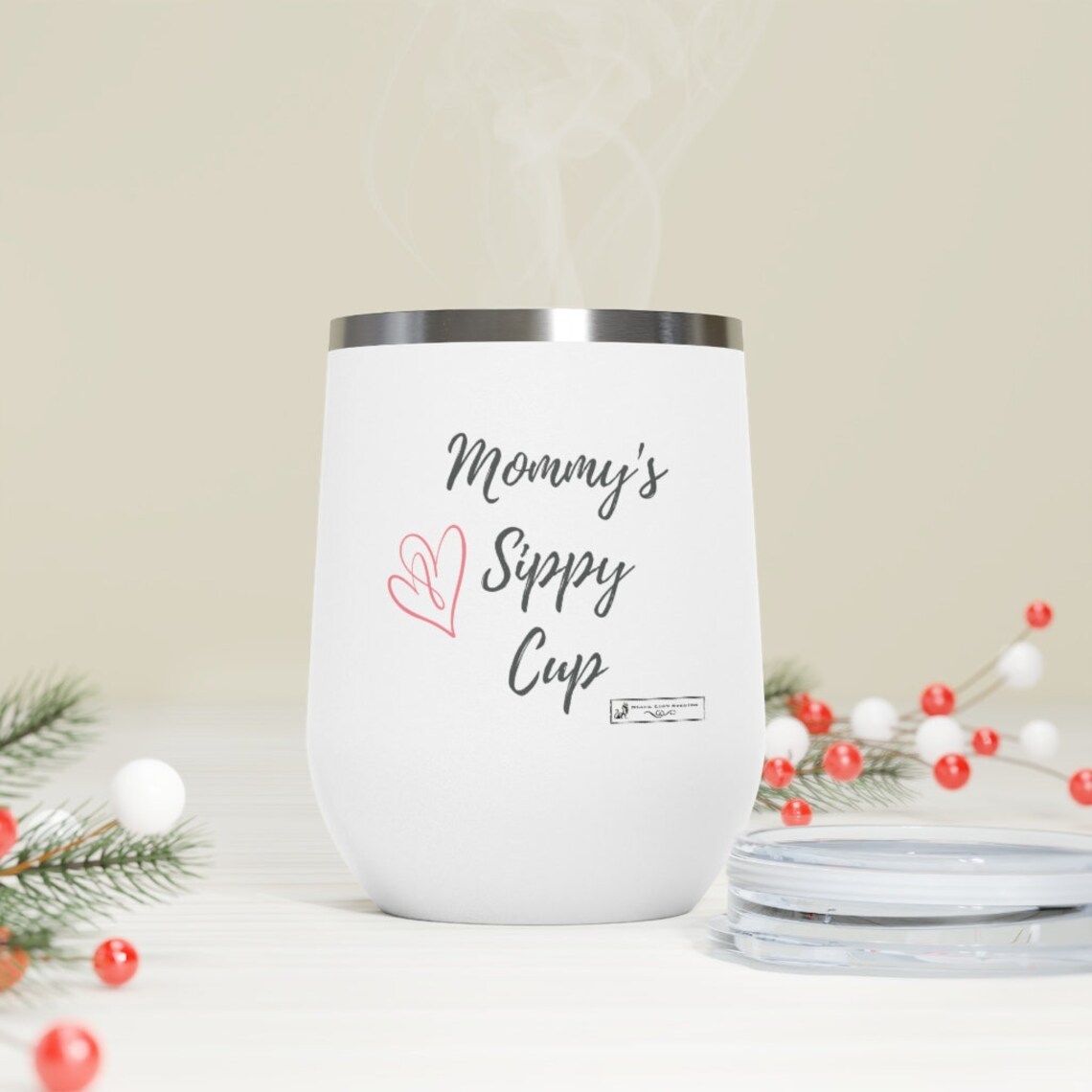 mommy's sippy cup wine tumbler