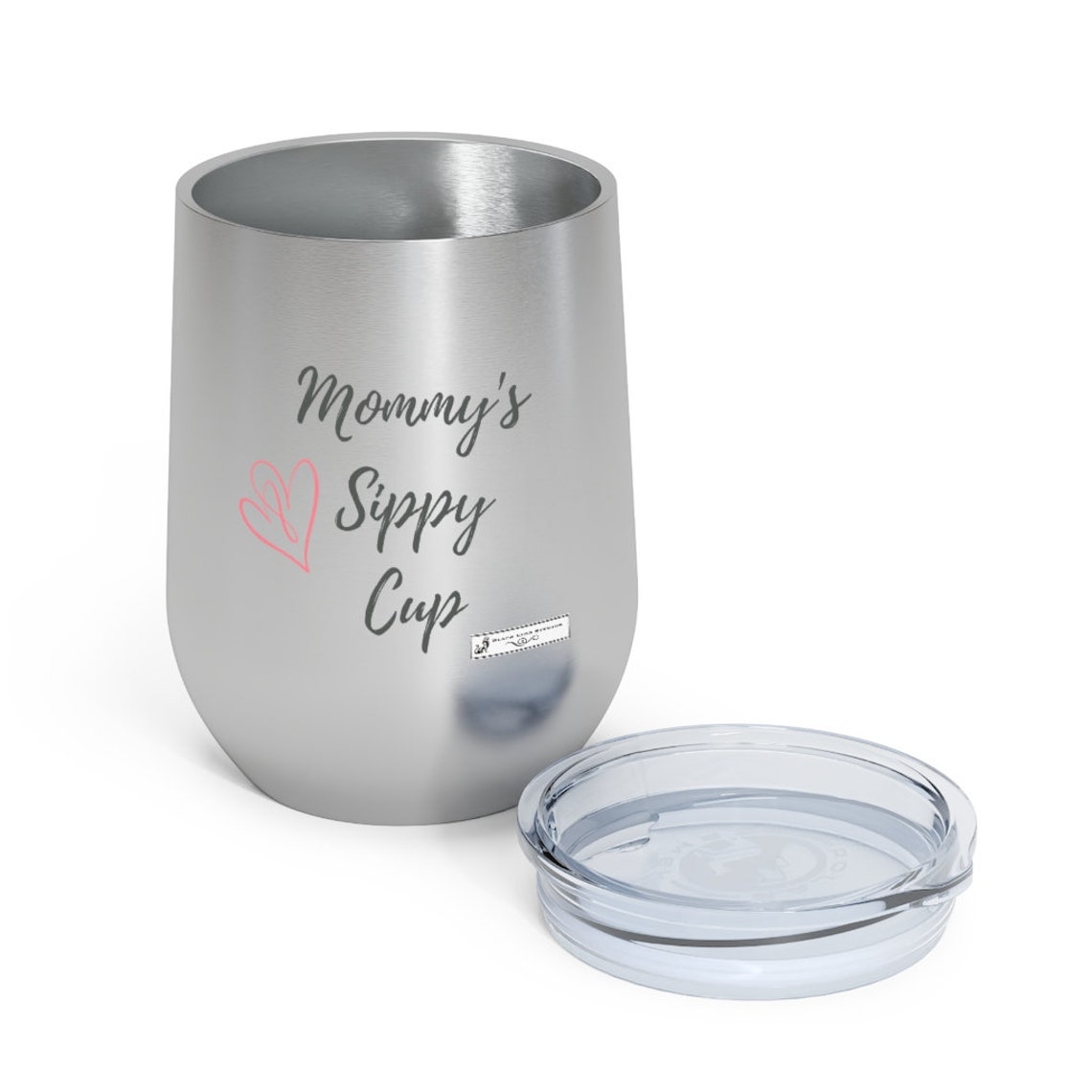 mommy's sippy cup wine tumbler