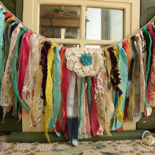 Custom Ribbon Garland High Chair Etsy