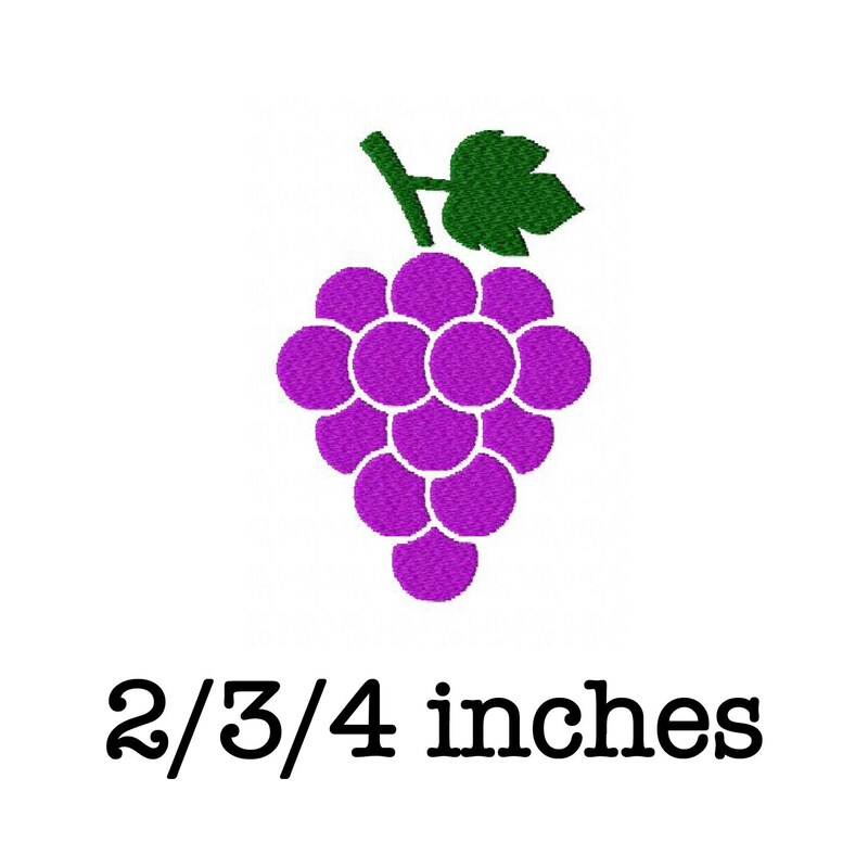 Bunch of Grapes - Etsy