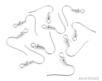 MARKDOWN - Ball Spring Earhook / 20mm / PS005-E (20pcs)