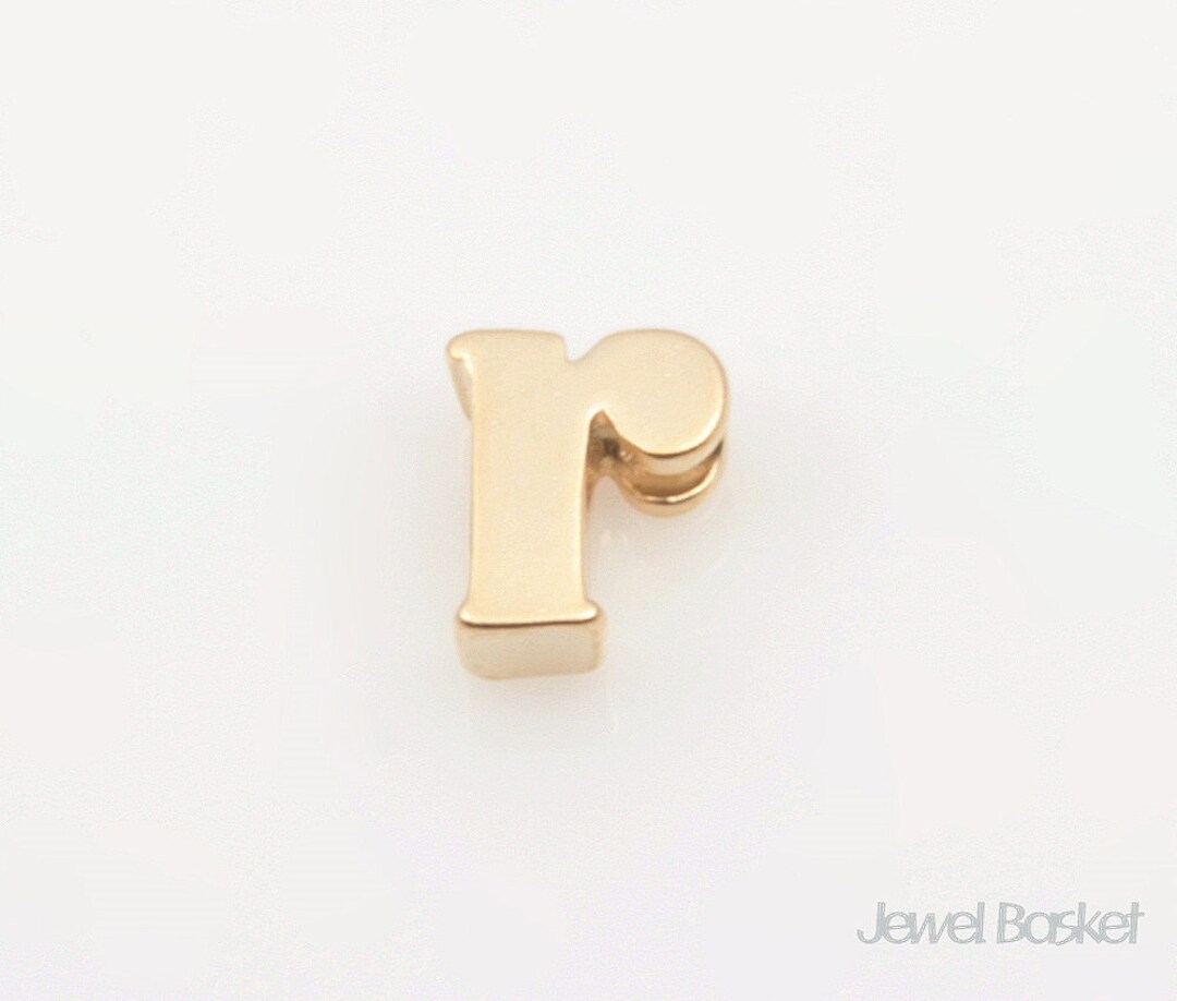 Lowercase Cursive Letters Gold R Matte Gold Lower Case Alphabet - 2pcs Small Letter