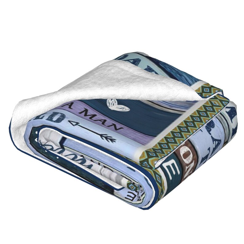 Dad Blanket From Daughter Summer Quilt Flannel Soft Fleece Bed Etsy