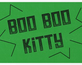 Boo Boo Kitty Font with Commercial Licensing