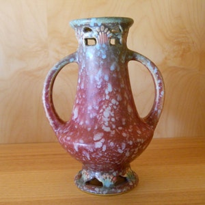 Vintage Roseville &quot;Ferella&quot; Vase #499-6 - circa 1931