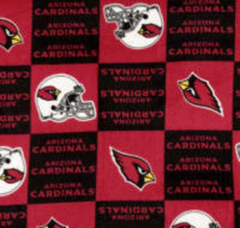 Blanket Made with Arizona Cardinals 