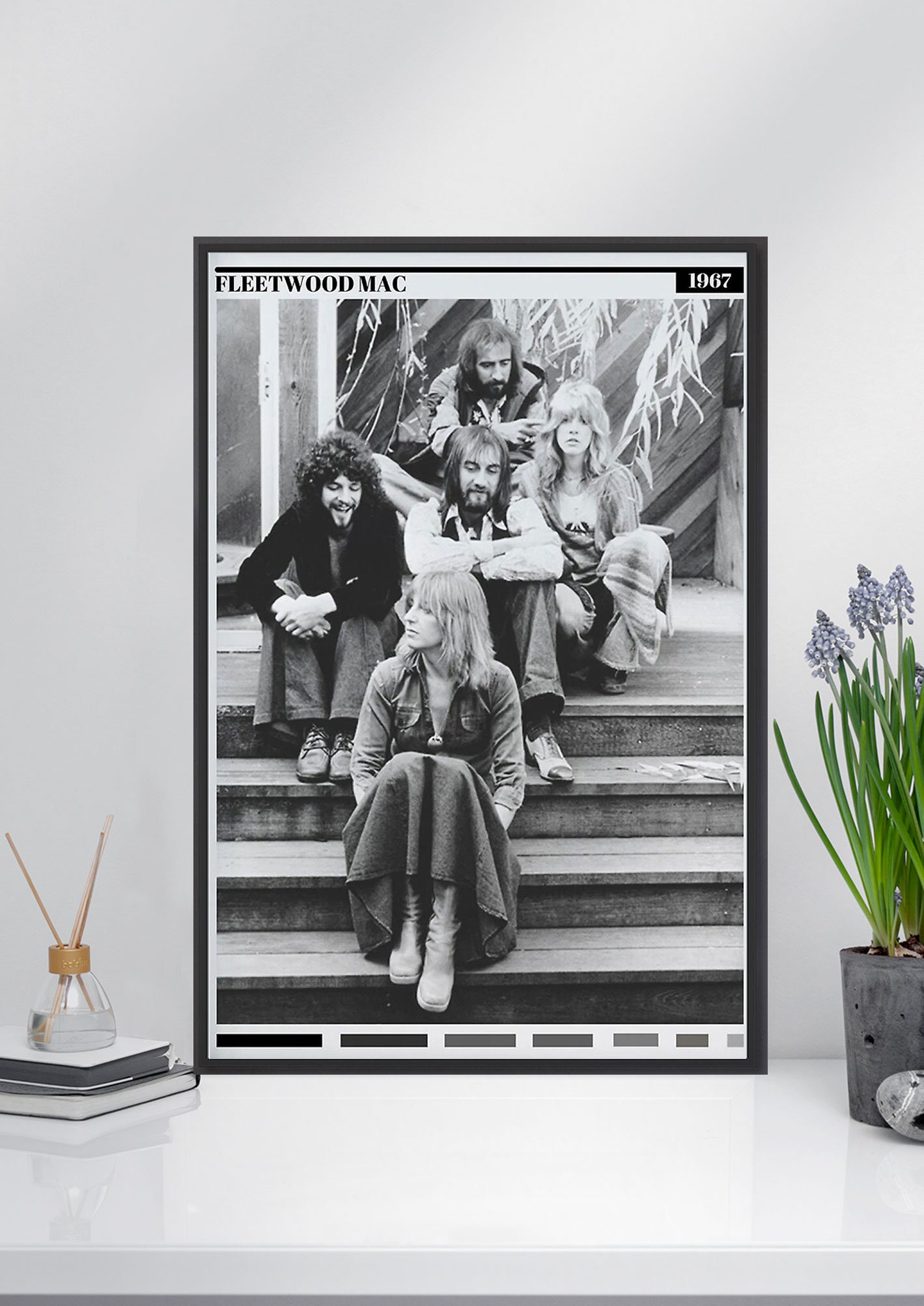 Vintage Fleetwood Mac Gift Poster