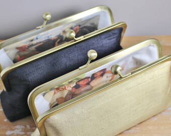 golden clutches for wedding