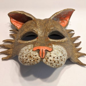 Booger Bear Mini Mask Ceramic Wall Sculpture