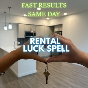 Rental Luck Spell, Apartment Approval & Dream Rental Manifestation, New Home Attraction, Housing Luck Ritual