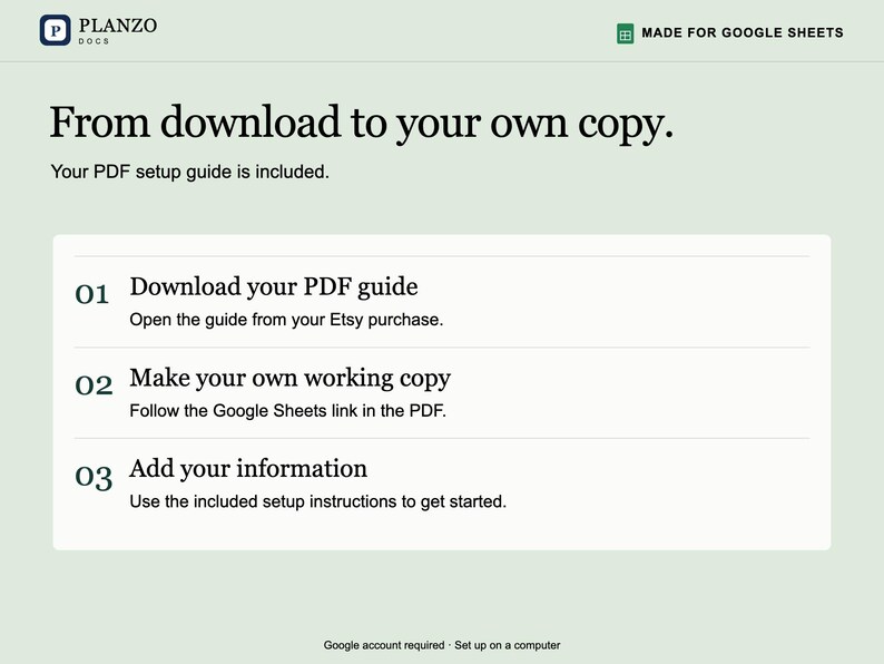 Handgjord priskalkylator för Google Sheets: Material, arbete och avgifter bild 6