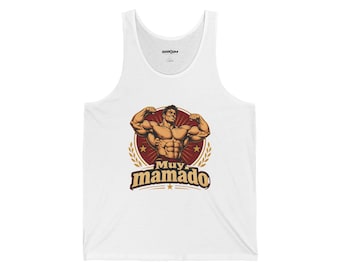 Gym Wear "Very Muscular" Bodybuilder Graphic Tank