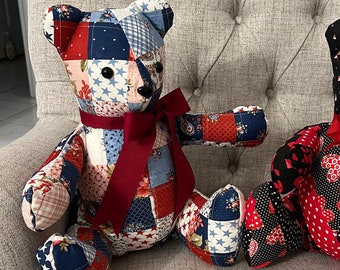 Patchwork Memory Bear