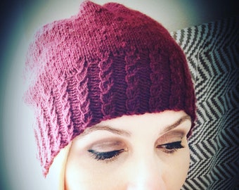 Rosée Hat Knitting Pattern