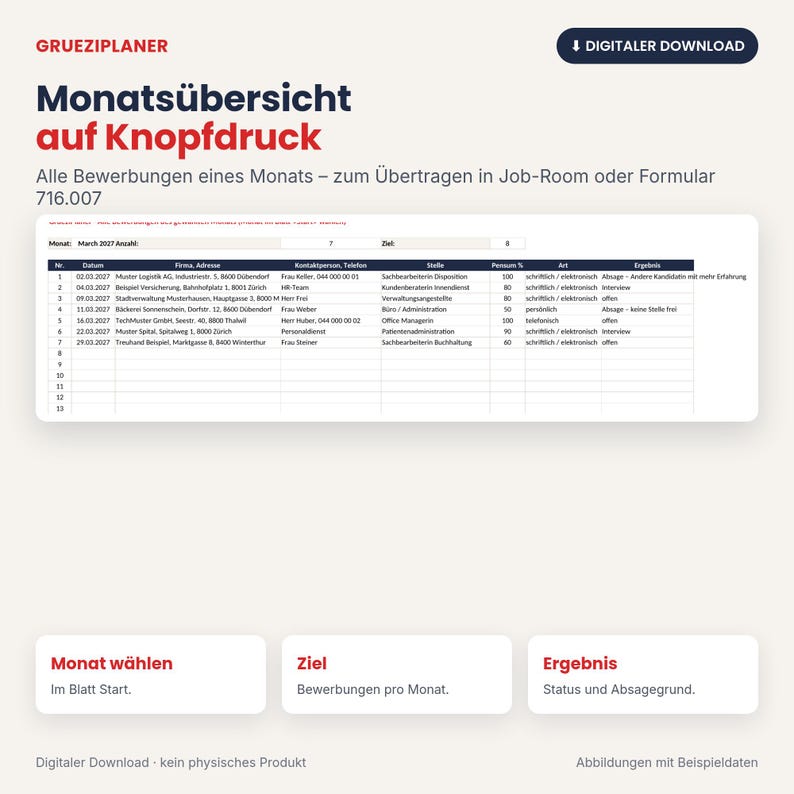 Application Tracker Excel & Google Sheets | Job Search Overview, Job ...