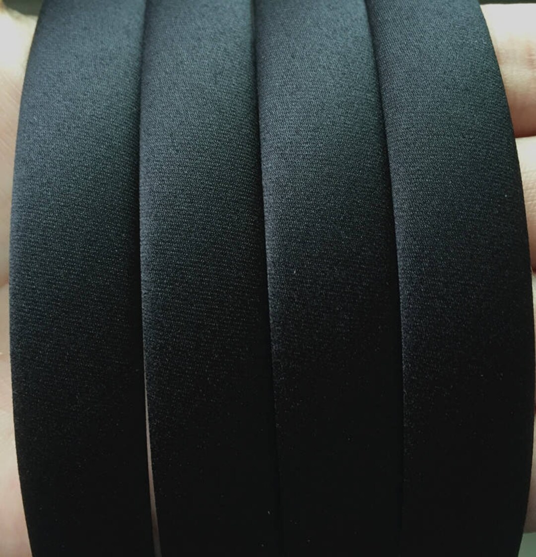 Set Di 2 Fasce Per Capelli A Zig-Zag In Plastica Nera - Accessorio Essenziale Per Capelli Ricci O Lisci - 2