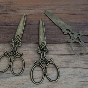 Vintage Small Embroidery Scissors, Retro DIY Craft Scissors