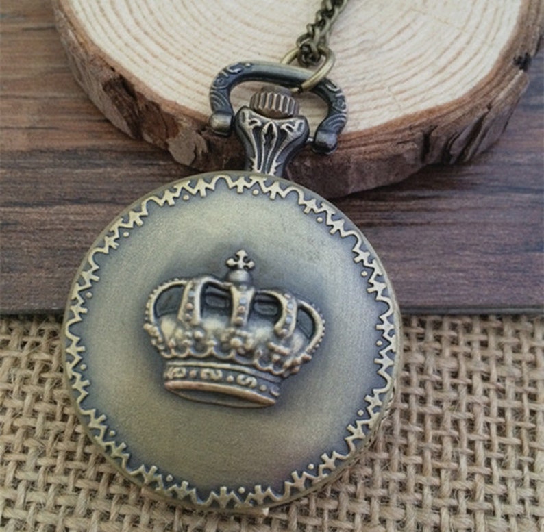 1pcs 40mmx40mm Bronze Star Pocket Watch Charms Pendant PW088 Etsy