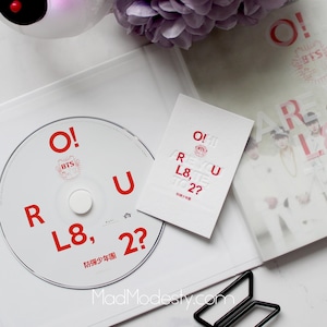 BTS O!RUL8,2 Inspired Collection Card – k-pop Binder space filler, wishlist tracker & Checklist Placeholder - bangtan pc photocard