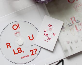 BTS O!RUL8,2 Inspired Collection Card – k-pop Binder space filler, wishlist tracker & Checklist Placeholder - bangtan pc photocard