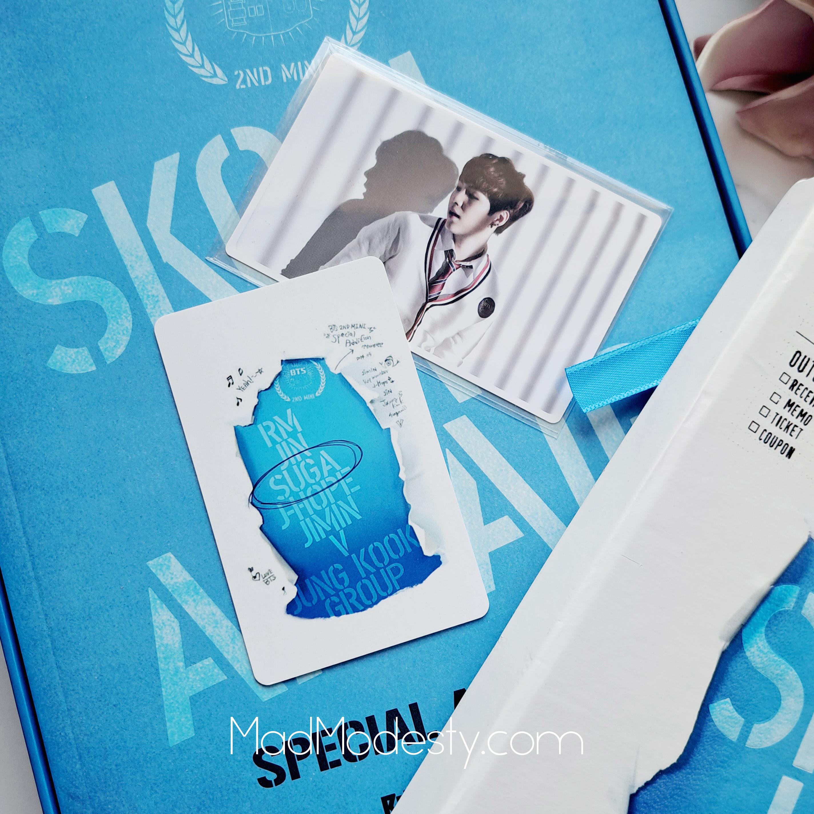 BTS 'skool Luv Affair - Special Addition' Inspired Card – K-pop