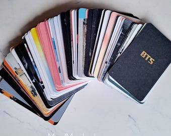 BTS binder filler photocards for collecting - album art place holder cards to decorate and track your pc collection for ARMY
