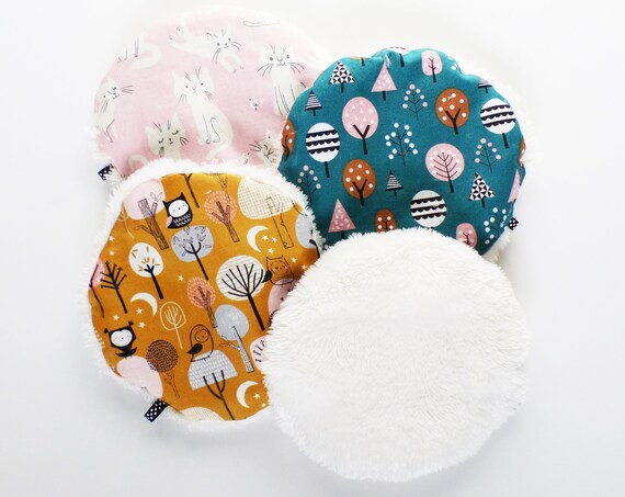 Wheat bottle Round MEDIUM Model 18 cm - fabric IN CHOICE / Fur - gift idea - hotpad - children's bottle - washable
