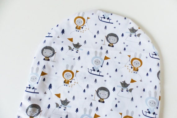 Topponcino cover - ESQUIMOS- Oekotex fabric - Montessori - baby birth gift-gift for newborn