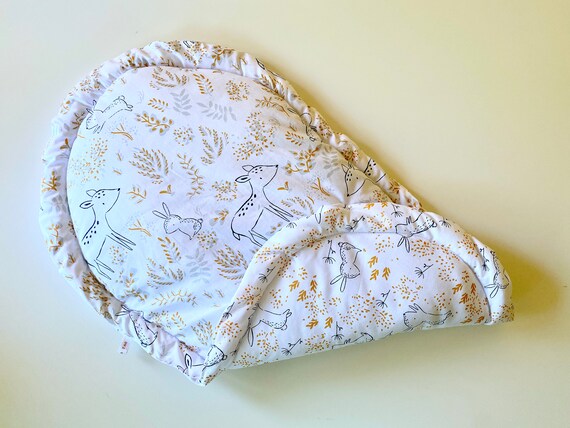 TOPPONCINO FAON / RABBITS - Montessori - Oekotex - gift birth - cot - baby cradle