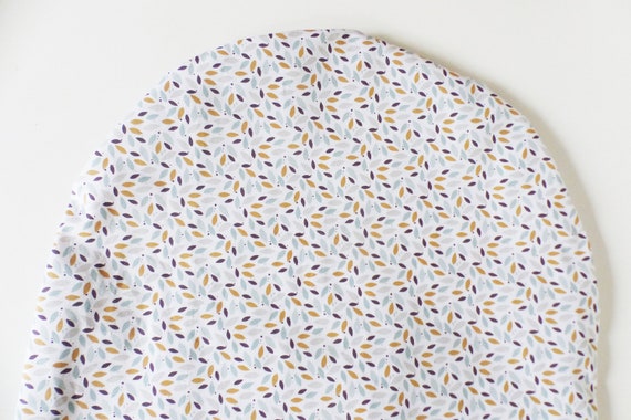 TOPPONCINO Cover - Green/ Blue/Mustard Rice Grains - oeko tex - Montessori - Baby Birth Gift