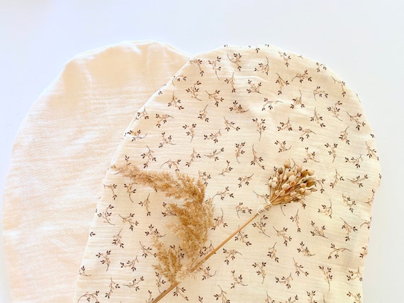 Cover TOPPONCINO Double Gauze cotton ECRUE - choice - oekotex - Montessori - gift birth