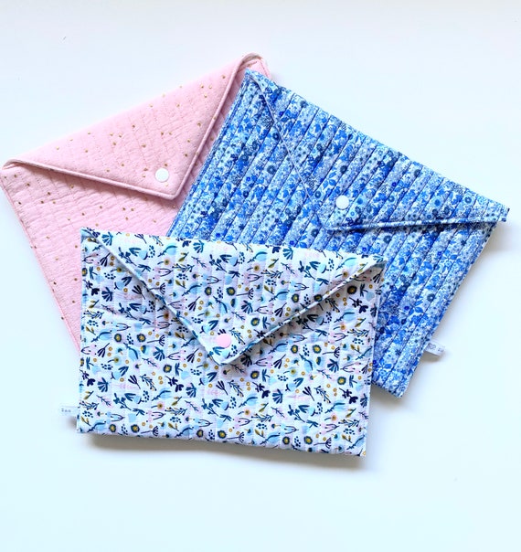 Fleece pouch - Choice of 25 x 17 cm - gift idea - mask pouch - makeup bag - Diaper pouch -