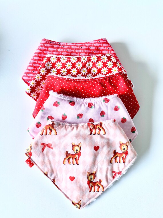 BIB BIRTH / 6 months - Bavoir bandana Au CHOIX - Oekotex - baby gift - birth gift