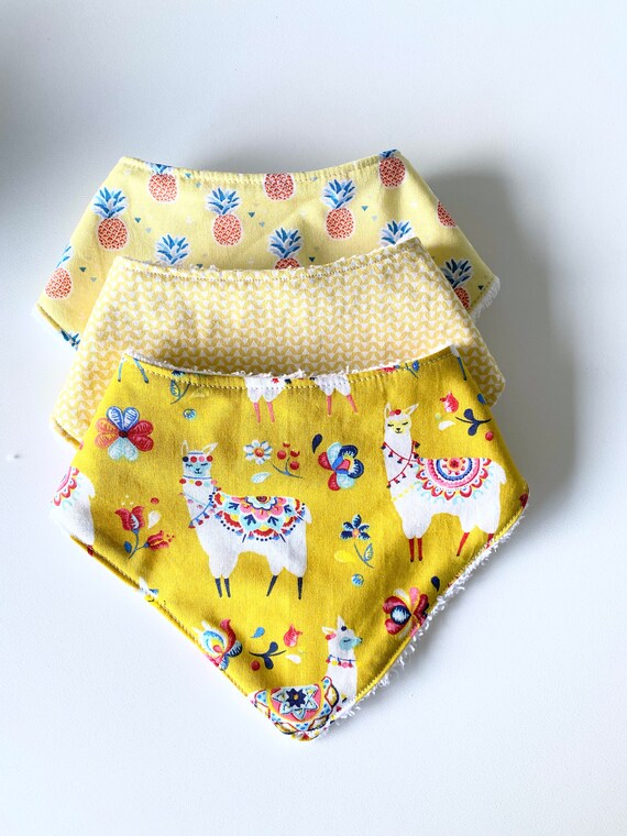 Bib BIRTH / 6 months - Choice - Oekotex - birth gift idea - Bavoir Bandana