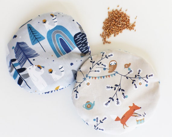 Wheat bottle Round 19 cm OURS / RENARDS au Choix -Dehousable -oekotex fabrics - gift idea - hotpad - child hot water bottle
