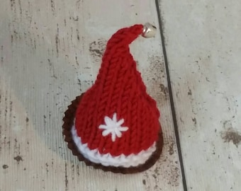 Knitted Santa Hat Chocolate Cover, Ferrero Rocher Christmas Santa Hat Cover