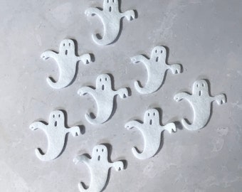 Felt Ghosts, Die Cut Felt Ghosts