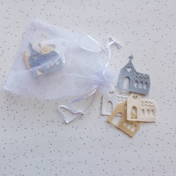 Felt Wedding Chapel Church Die Cut Die Cut Felt Wedding