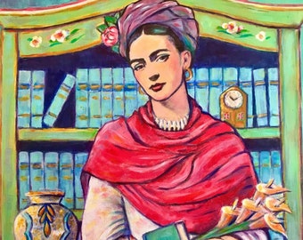 Mexican Folk Art Print  Diego Rivera