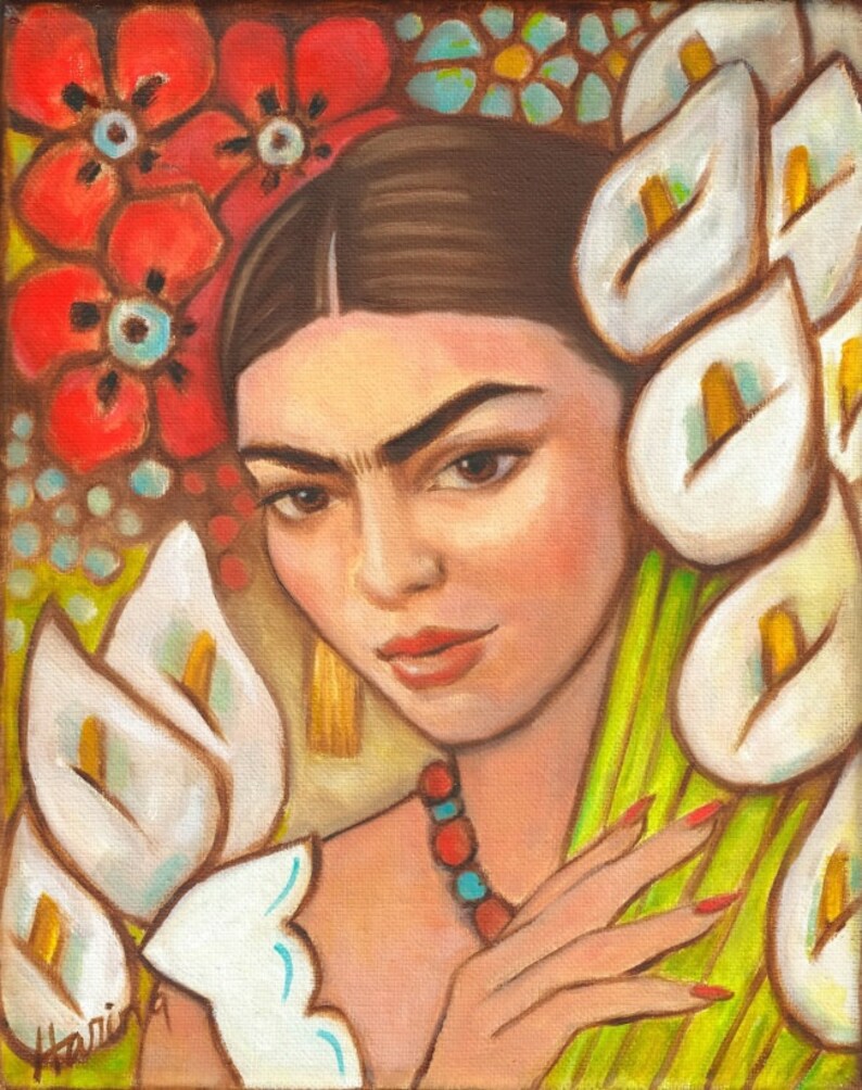 Mexican Folk Art Print Diego Rivera Etsy