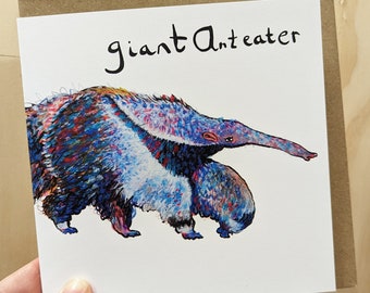 An Anteater Greeting card
