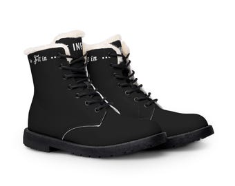 THE INFIT™ Fur-Lined Leather Boots