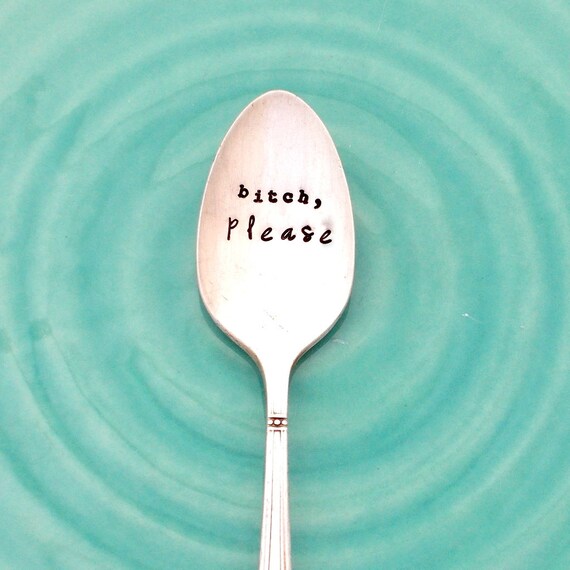 Stamped spoons-funny sayings-coffee poons-tea spoons-vintage flatware