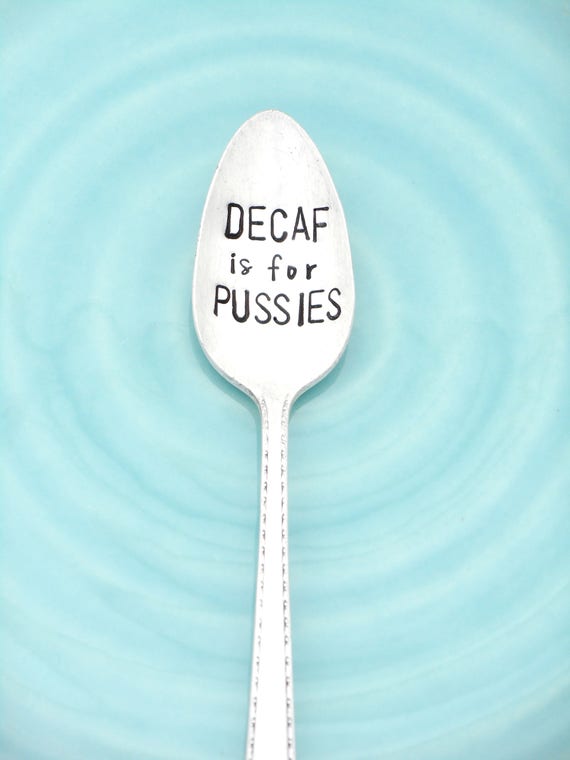 Stamped spoons-funny sayings-coffee poons-tea spoons-vintage flatware