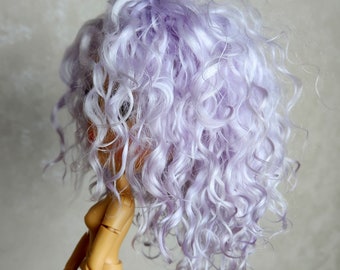 236 Blythe scalp TBL RBL NEW lilac pearl Blythe doll wig Reroot scalp mohair wig mohair