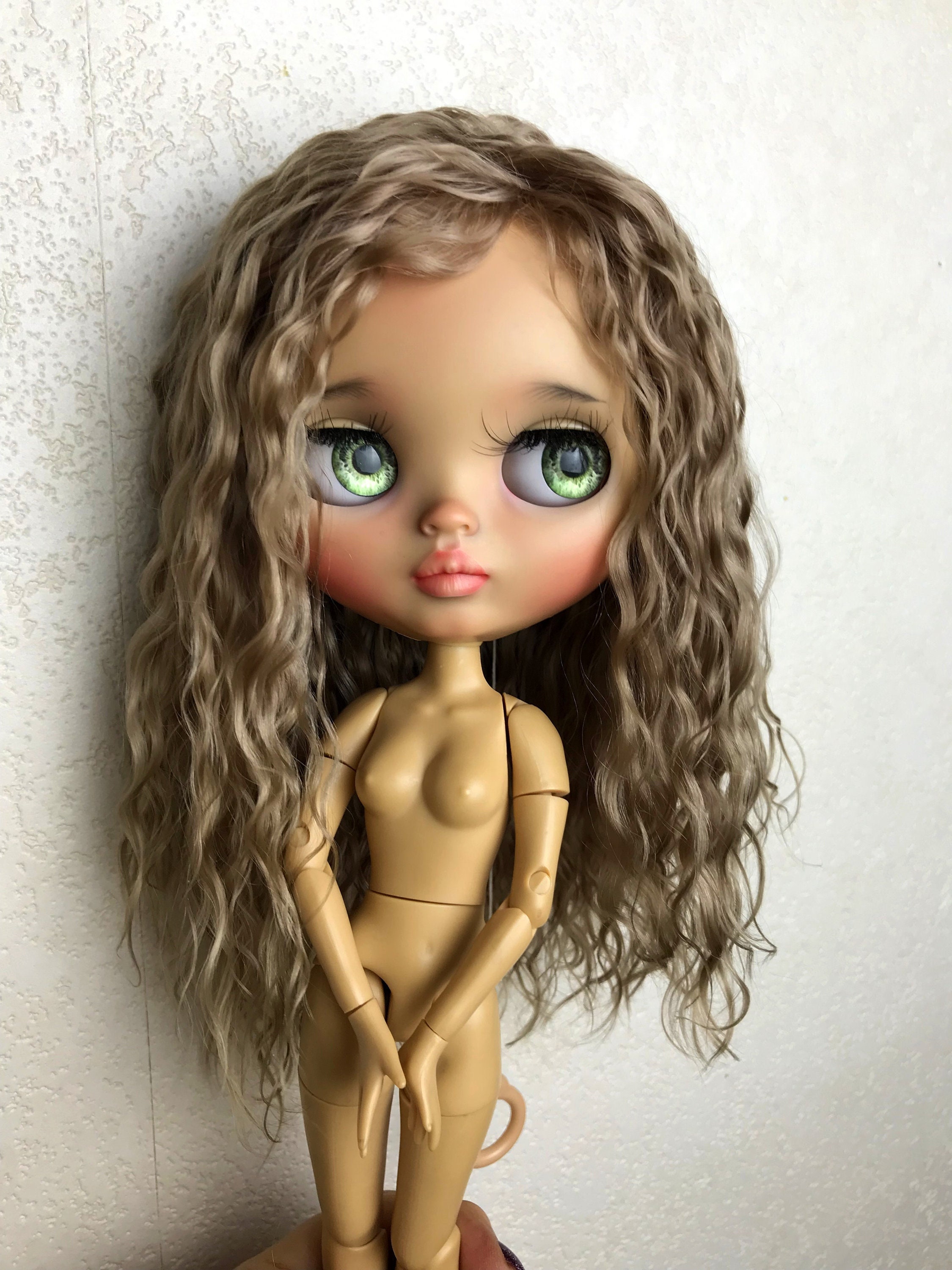 Doll Hair with a Mohair Weft