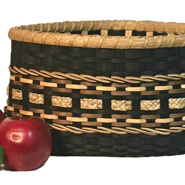 BASKET PATTERN "Calista" Double Walled Corner Counter Basket