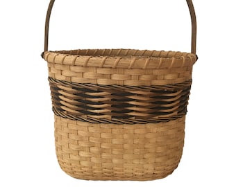 BASKET PATTERN "Delta" Triple Braid Tote