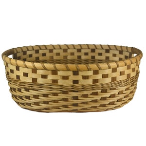 BASKET WEAVING PATTERN Claire Twill Gathering Basket image 1